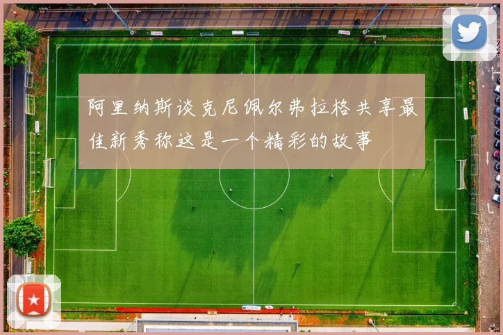 阿里纳斯谈克尼佩尔弗拉格共享最佳新秀称这是一个精彩的故事