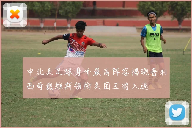 中北美足球身价最高阵容揭晓普利西奇戴维斯领衔美国五将入选